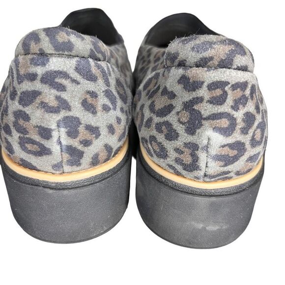 Clarks Sharon Form Leather Leopard Loafers Women’s 12 WIDE - Picture 5 of 9